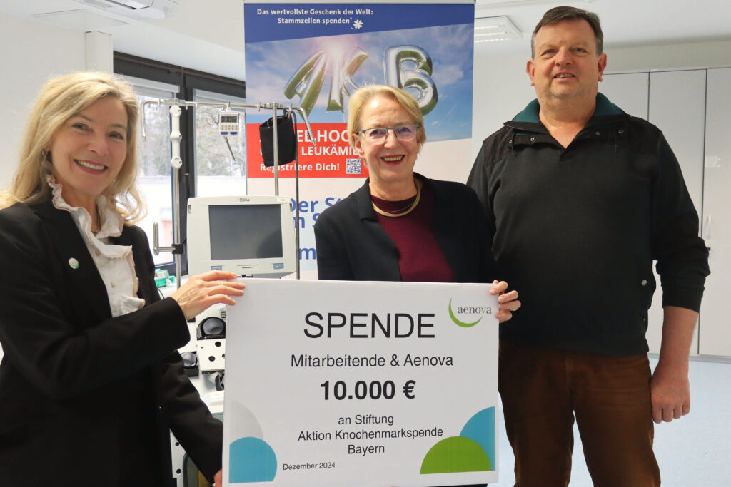 Spendenscheckübergabe AKB