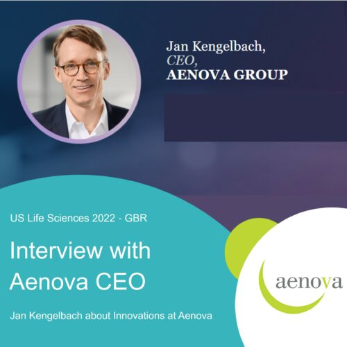 Aenova´s Innovation Approach: Interview with CEO Jan Kengelbach in US Life Sciences Report 2022
