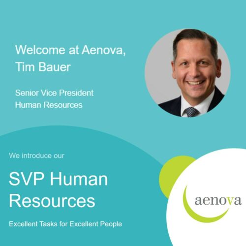 Our new SVP Human Resources