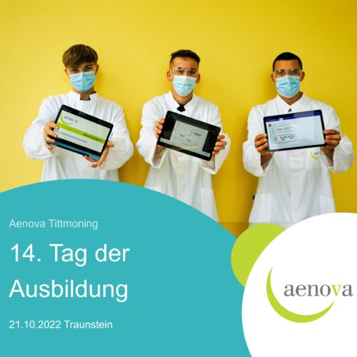 Aenova beim 14. Tag der Ausbildung in Traunstein