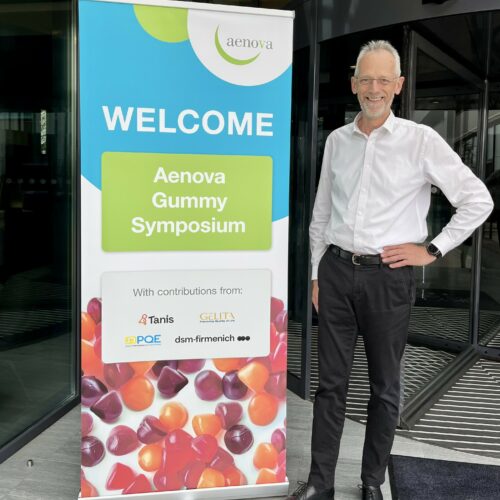 Aenova Gummy Symposium zur Eröffnung der neuen Gummy-Linie