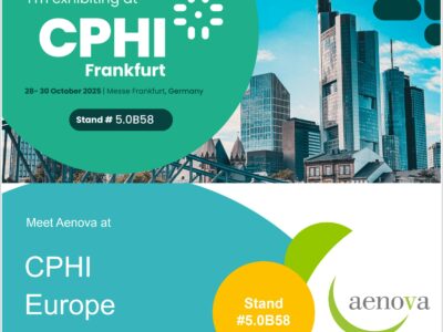 28-30/10/2025 - Meet Aenova at CPHI Europe